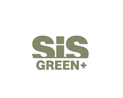 logo SIS green plus
