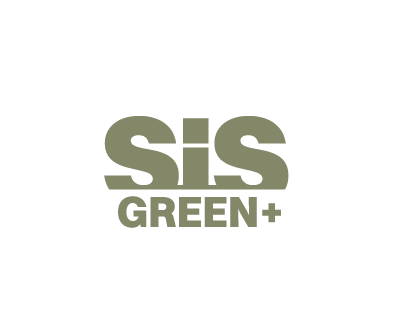 logo SIS green plus